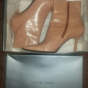 Nine west beige boots